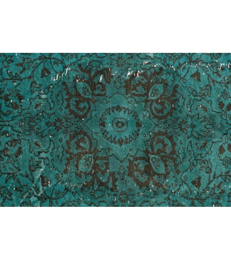 REZERVED RUUD 5.2 X 8.11Ft.. 157x270 cm This is Hand Knotted Turkish Rug  , Turquoise Colors Rug , No Repeair Perfect Conditon