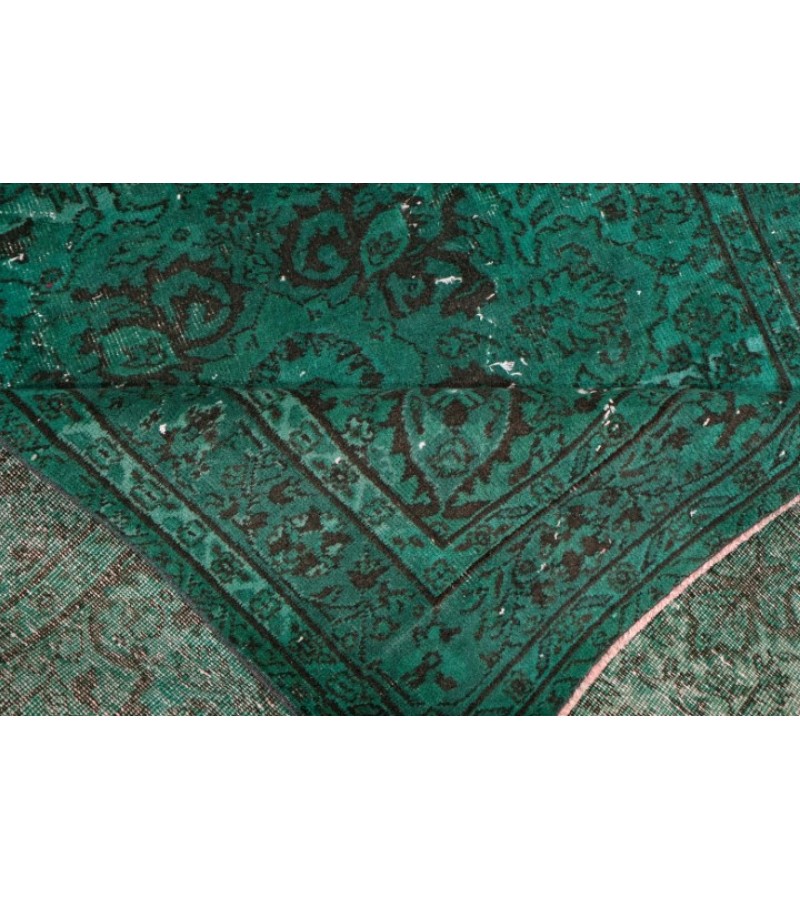 REZERVED RUUD 5.2 X 8.11Ft.. 157x270 cm This is Hand Knotted Turkish Rug  , Turquoise Colors Rug , No Repeair Perfect Conditon