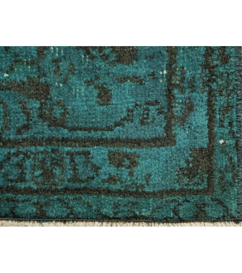 REZERVED RUUD 5.2 X 8.11Ft.. 157x270 cm This is Hand Knotted Turkish Rug  , Turquoise Colors Rug , No Repeair Perfect Conditon