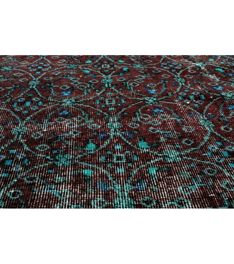 5.11 X 8.10 Ft.. 180x268 cm Mid Country Hand Knotted Rug , Antiqe Oushak   Rug ,  Turkish Area Rug , No Repeair Perfect Condition