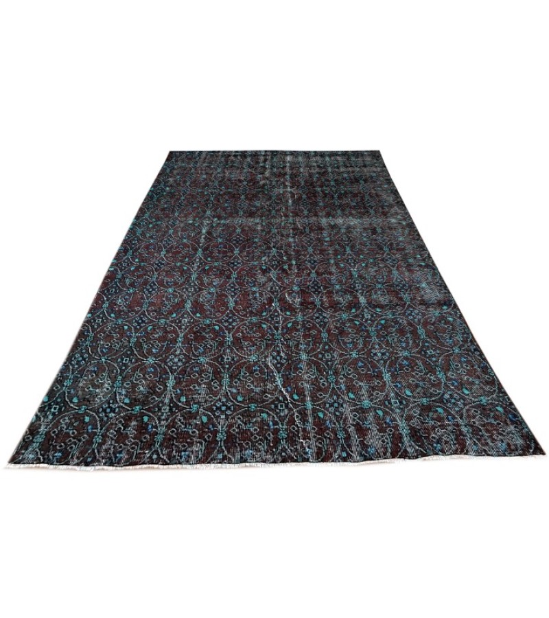 5.11 X 8.10 Ft.. 180x268 cm Mid Country Hand Knotted Rug , Antiqe Oushak   Rug ,  Turkish Area Rug , No Repeair Perfect Condition