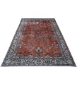 5X8 Feet.  Turkish Hand Knotted Rug , Floral  Pattern Rug ,  Antique Brick Tille Color Rug , No Repeair Perfect Condition