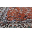 5X8 Feet.  Turkish Hand Knotted Rug , Floral  Pattern Rug ,  Antique Brick Tille Color Rug , No Repeair Perfect Condition