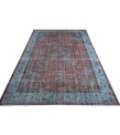 7 X 10 Feet . All over Flower Pattern Rug , Turkish Hand Knotted Living Room Rug , Border Pattern Oushak Rug , No Repeair PErfect Condition 
