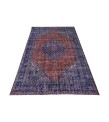 6.11 X 10.3 Ft.. 210x318 cm Two Colors Vintage  Rug ,Turkish Hand Knotted , Mid-Country Rug , No Repeair Perfect Condition