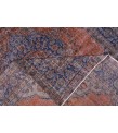 6.11 X 10.3 Ft.. 210x318 cm Two Colors Vintage  Rug ,Turkish Hand Knotted , Mid-Country Rug , No Repeair Perfect Condition