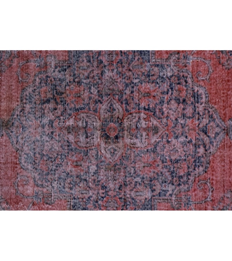 9.5 X 12.3 Feet .  OverSize Vintage Rug ,  Turkish Hand Knotted Area Rug , Antique Mid-Country Rug , No Repeair Perfect COndition