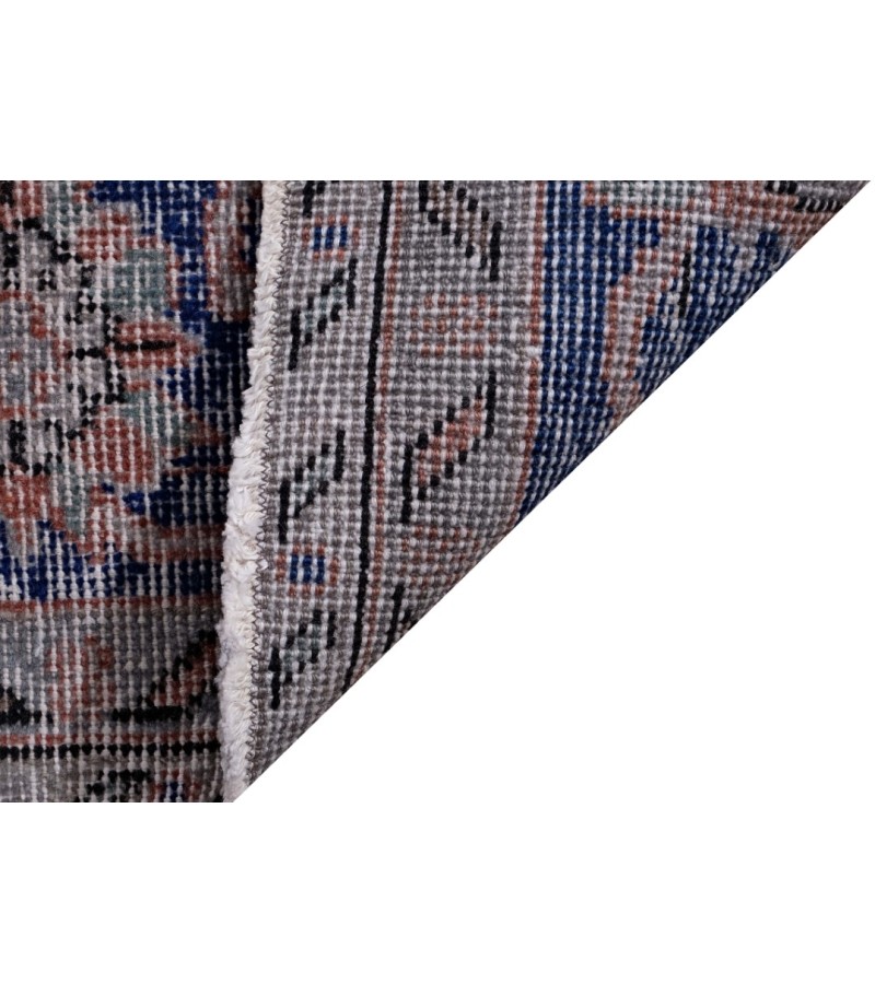 6.11 X 10.9 Ft.. 210x318 cm Pastel Colors Vintage Rug , Hand Knotted Mid-Country Rug , No Repeair Perfect Condition