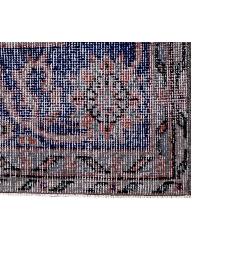 6.11 X 10.9 Ft.. 210x318 cm Pastel Colors Vintage Rug , Hand Knotted Mid-Country Rug , No Repeair Perfect Condition