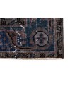 6X9 Feet  . Gray and Copper  Color Vintage Rug , Madellion  Pattern Rug , Turkish Hand Knotted Rug , No Repeair PErfect condition , Antique Rug
