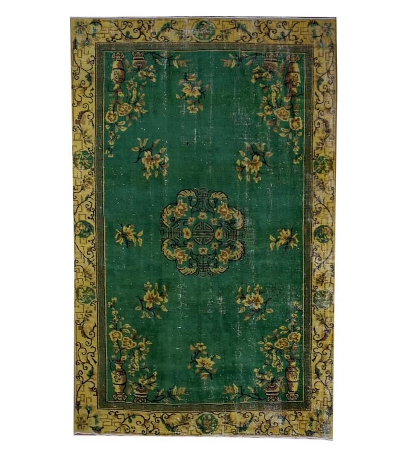 6.8X9.5 Feet , Large Size Antique Turkihsh Rug , Living Room Carpet , Hand made Rug , Area Rug