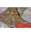6.3x9.8 Feet , Red Color Vintage Rug , Hand Made Rug, Turkish Area Rug , Madellion PAttern Rug