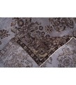 6 X 10 Feet .  Turkish Hand Knotted Antique Rug , Gray  Color  Rug ,  Oushak Rug , Hand Made Rug , Knotted Area Rug 