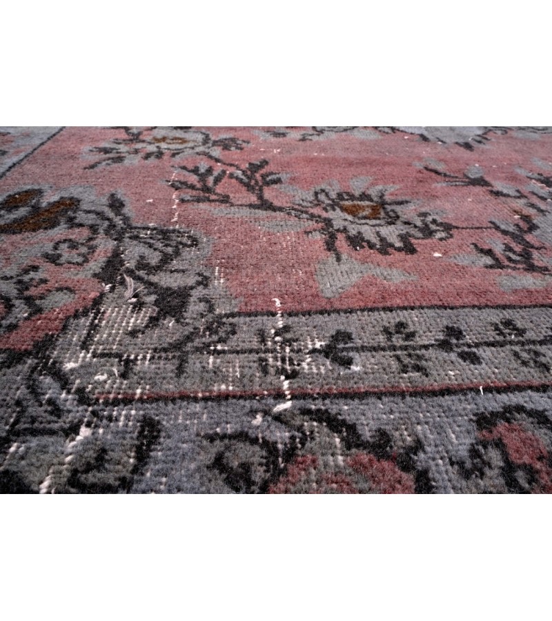 5'6X9'8 Feet , Turkish Hand Knotted Vintage Rug , Perfect Madellion Pattern Rug , Hand Made Rug , Antique Anatolian Rug 166x294 Cm