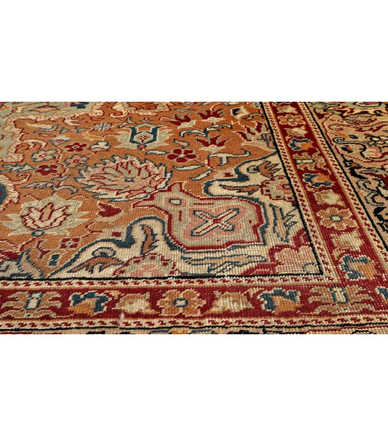 6'5X9''11 Feet , Floral Turkish Rug , 50' old Rug , Handmade Vintage Rug ,  Living Room Antique Rug , 195x303