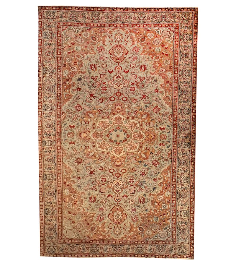 6'5X9''11 Feet , Floral Turkish Rug , 50' old Rug , Handmade Vintage Rug ,  Living Room Antique Rug , 195x303