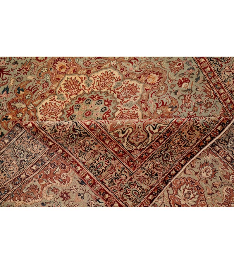 6'5X9''11 Feet , Floral Turkish Rug , 50' old Rug , Handmade Vintage Rug ,  Living Room Antique Rug , 195x303