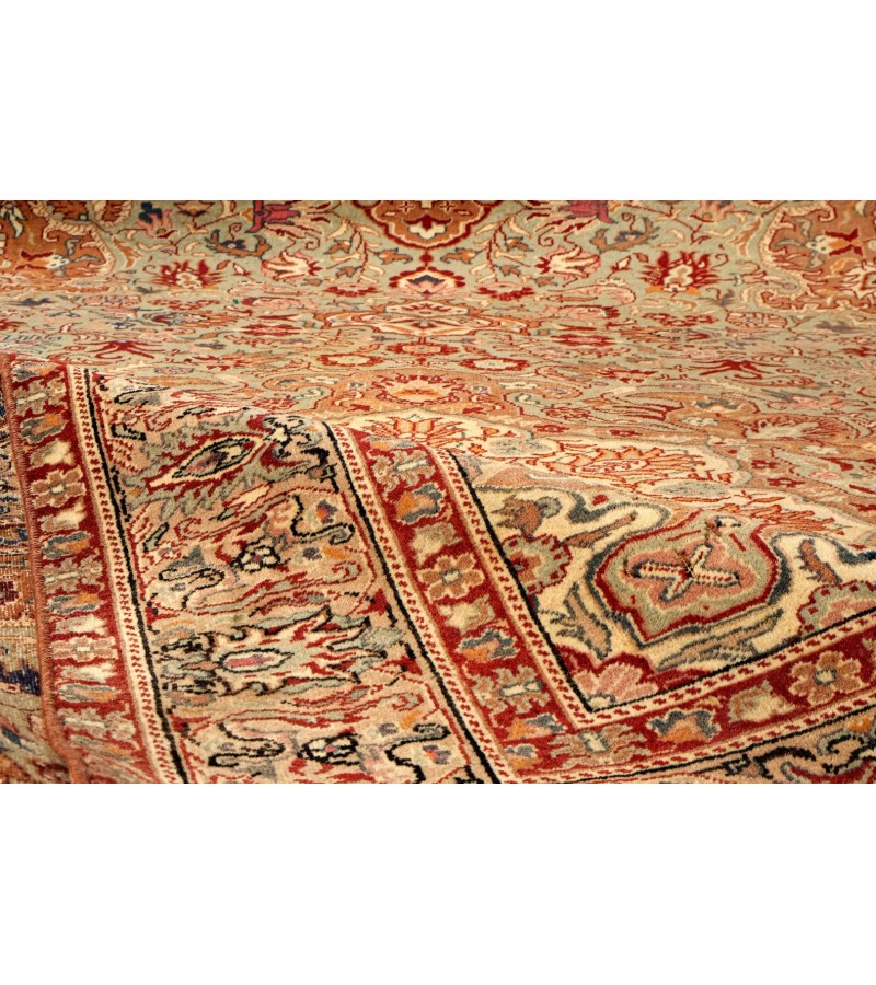 6'5X9''11 Feet , Floral Turkish Rug , 50' old Rug , Handmade Vintage Rug ,  Living Room Antique Rug , 195x303