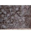 6'4X10''5 Feet, Large size Turkish Rug , Living Room Antique Rug , Brown in Gray color Rug , 60' old vintage Rug , 193x315 cm