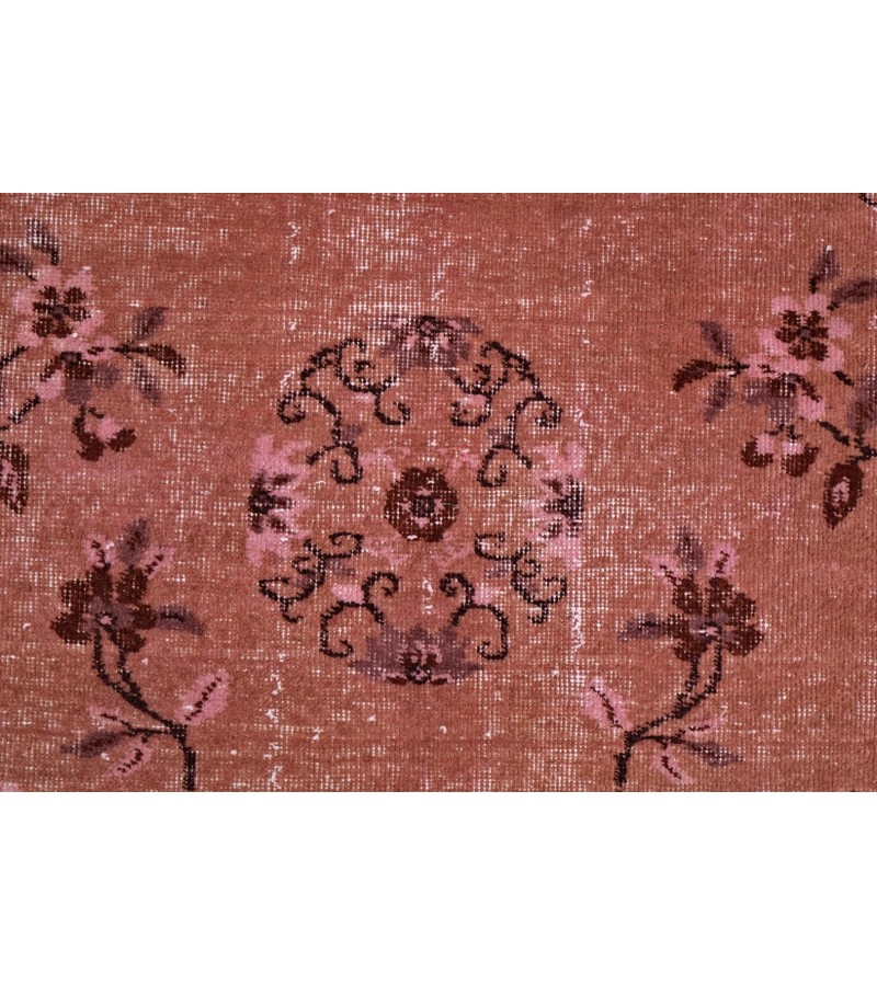 6'6X9''7 Feet , handmade rug , Turkish Antique Living Room Rug , 6x10 Oushak Rug , Floor Vintage Rug , 198x291 cm