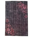 5'5X9'' Feet ,  Beatiful Floral Vintage Rug , 5x9 Kitchen Antique Rug , Handmade 50' old Rug , Homedecor Unique Rug , 164x275 cm