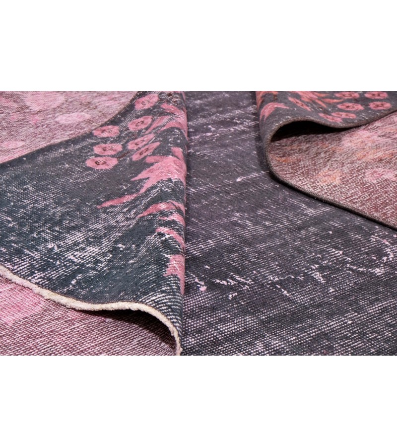 5'5X9'' Feet ,  Beatiful Floral Vintage Rug , 5x9 Kitchen Antique Rug , Handmade 50' old Rug , Homedecor Unique Rug , 164x275 cm