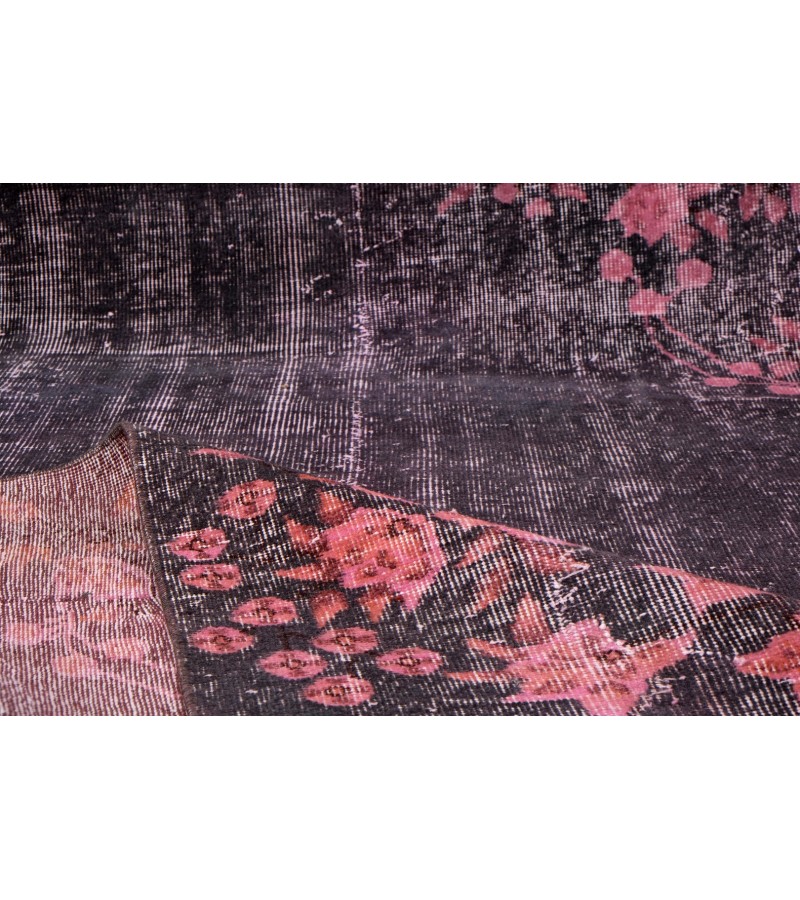 5'5X9'' Feet ,  Beatiful Floral Vintage Rug , 5x9 Kitchen Antique Rug , Handmade 50' old Rug , Homedecor Unique Rug , 164x275 cm