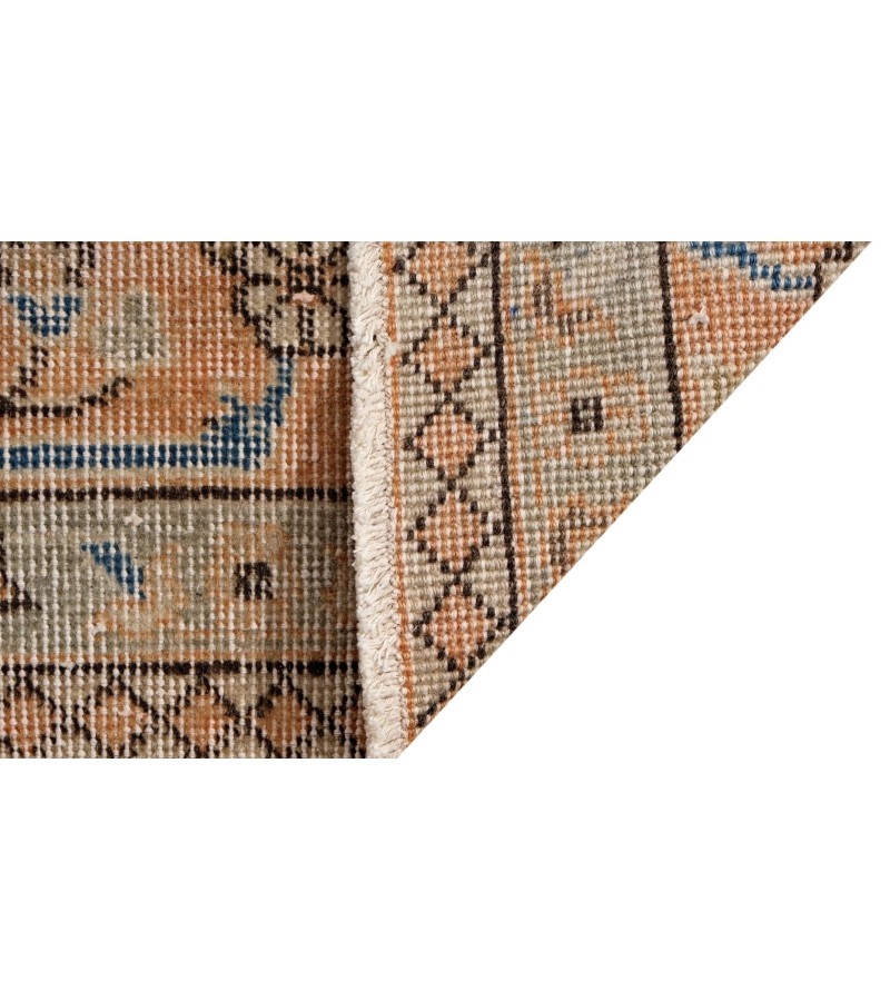 6'11x10''10 Feet , oversize vintage rug , 7x11 handmade rug , turkish anatolian antique rug , Blue Color Rug , 210x329