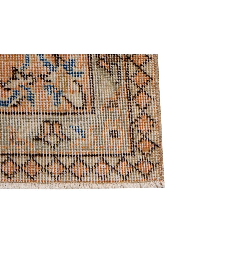 6'11x10''10 Feet , oversize vintage rug , 7x11 handmade rug , turkish anatolian antique rug , Blue Color Rug , 210x329