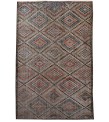 6'4X10''8 Feet , Living Room Rug , Handmade Turkish Rug , 6x11 Geometric  Rug , Bedroom Floor Rug , Antique Rug , 192x325 cm