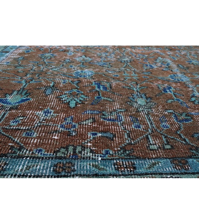 6'9X10'' Feet , Turkish Rug , HandMade Rug , Antique Anatolian Rug , 70' old Rug , Living Room Rug , 206x305 Cm 