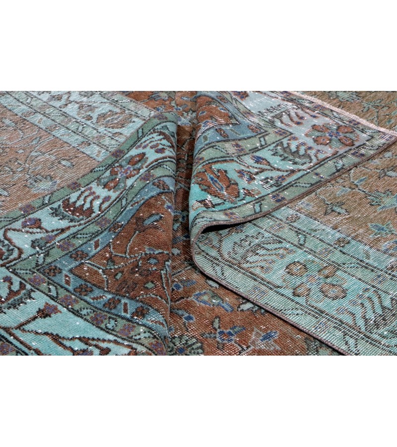 6'9X10'' Feet , Turkish Rug , HandMade Rug , Antique Anatolian Rug , 70' old Rug , Living Room Rug , 206x305 Cm