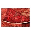 6'7x9'4'' Red wool rug , 7x9 handmade rug , turkish area rug , rug for living room , antique distressed rug , 200x283 cm