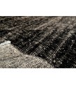 6'2x9'6'' black vintage rug , 6x10 handmade wool rug , distressed antique rug , faded rug , gift for her , turkish area rug , 192x295 cm