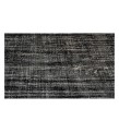 6'2x9'6'' black vintage rug , 6x10 handmade wool rug , distressed antique rug , faded rug , gift for her , turkish area rug , 192x295 cm