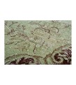 5'9x9'8'' green wool rug , 6x10 handmade rug , turkish hand knotted rug , distressed rug , antique kitchen rug , 60'old Rug , 175x294 cm