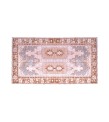 4x7 handmade wool rug , kicthen runner rug , turkish distressed rug , 3'8x7'3 anatolian rug , hand knotted 60'old Rug , 118x224 cm