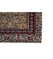 6x9 beige wool rug , turkish handmade rug , 5'6x8'8 antique living room rug , pastel muted rug , anatolian hand knotted rug , 171x271 cm