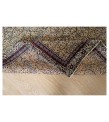 6x9 beige wool rug , turkish handmade rug , 5'6x8'8 antique living room rug , pastel muted rug , anatolian hand knotted rug , 171x271 cm