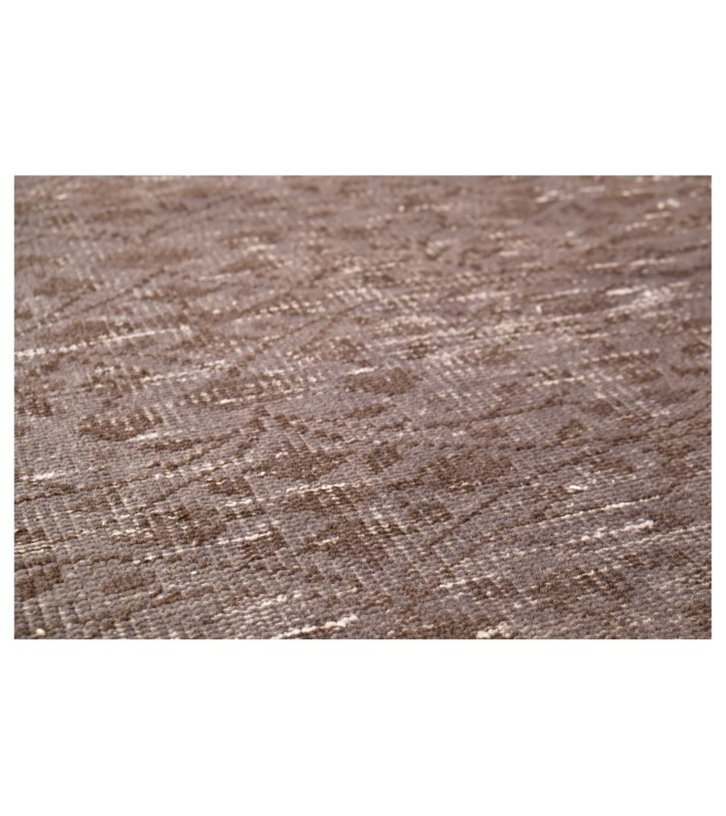 6x9 gray rug , antique handmade wool rug , 5'8x8'6 distressed rug , kitchen rug , faded rug , muted color rug , 177x265 cm