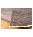 6x9 gray rug , antique handmade wool rug , 5'8x8'6 distressed rug , kitchen rug , faded rug , muted color rug , 177x265 cm
