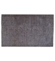 6x9 gray rug , antique handmade wool rug , 5'8x8'6 distressed rug , kitchen rug , faded rug , muted color rug , 177x265 cm