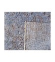 7x10 handmade rug , blue vintage rug , distressed rug , 6'8x10'1 anatolian area rug , hand knotted rug , 60'old Rug , 201x306 cm