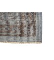 7x10 blue vintage rug, hand made wool rug , antique distressed rug 6'10x10'2 , turkish anatolian rug , muted color rug , faded rug , 206x306