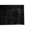 6x10 black rug , handmade wool rug , turkish distressed rug , 6'1x9'11 home decor vintage rug , 185x301 cm