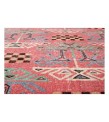 6x9 wool rug , ethnic anatolian motifs , 6'x9'4'' Turkish Anatolian Rug , antique handmade rug , perfect condition , 185x287 cm