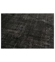 7x11 black deco rug , turkish distressed rug , handmade wool rug 6'7x10'8 , Rug For Bedroom , Bedroom Rug , Rugs For Living Room , 205x330
