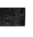 7x11 black deco rug , turkish distressed rug , handmade wool rug 6'7x10'8 , Rug For Bedroom , Bedroom Rug , Rugs For Living Room , 205x330