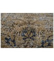 7x10 brown wool rug , antique oushak rug, 6'8x9'10 turkish rug , living room rug , beige hand knotted rug , bedroom rug , 203x298 cm