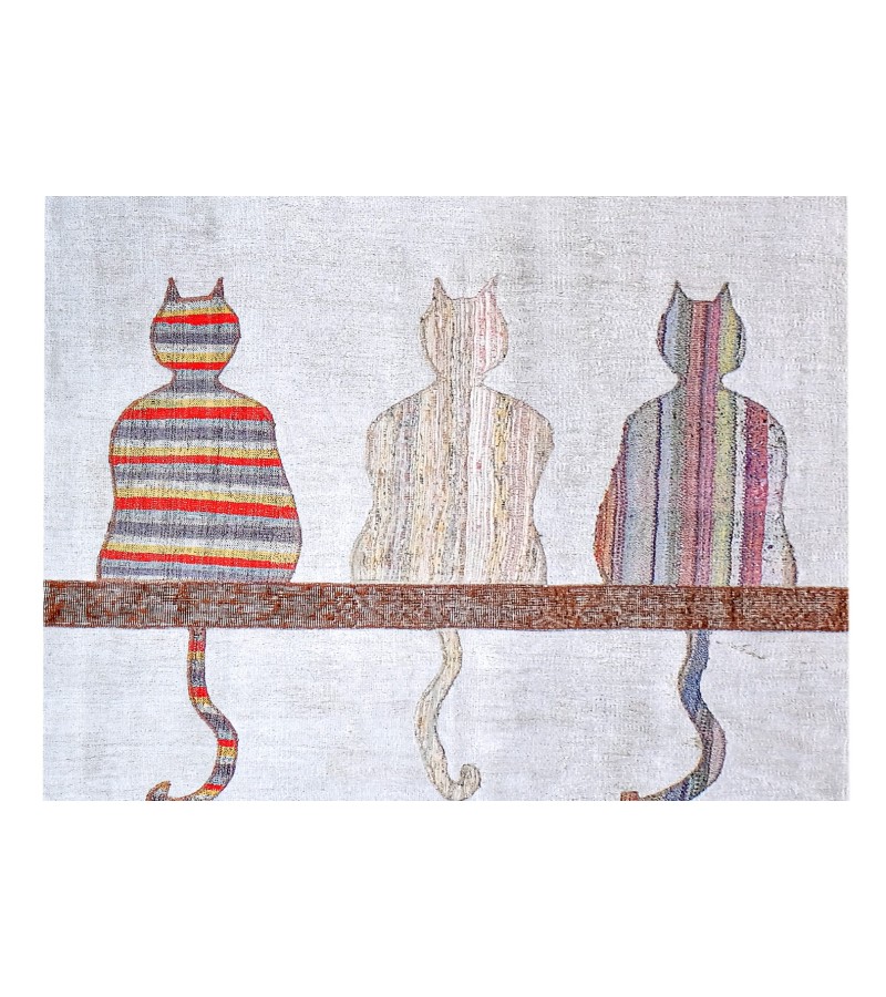 5x8 custom handmade work , hemp rug , unique beauty , decoration work , custom made to order , 165x257 cm